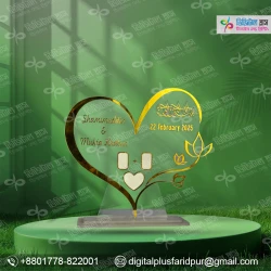 Customized Acrylic Nikkah Plate Thumbnail